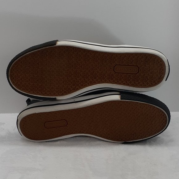 Coach Signature Franca Hi-Top Sneakers - Picture 7 of 11